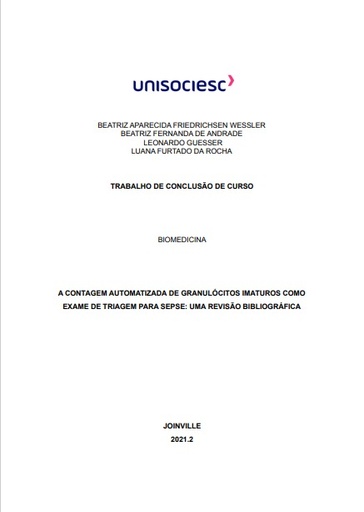 A contagem automatizada de granulócitos imaturos como exame de triagem para sepse: uma revisão bibliográfica