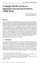 A relação família-escola na legislação educacional brasileira (1988-2014)