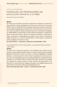 FORMAÇÃO DE PROFESSORES DE EDUCAÇÃO INFANTIL E O PIBID