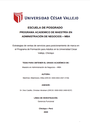 Estrategias de ventas de servicios para posicionamiento de marca en el programa de formación para adultos