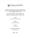 Influencia del Sistema de Gestión de la Calidad en la satisfacción de los estudiantes de Psicología