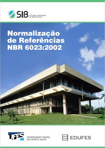 Normalização de referências: NBR 6023:2002