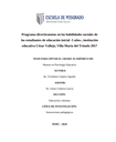 Programa diverticuentos en las habilidades sociales de los estudiantes de educación inicial -5 años