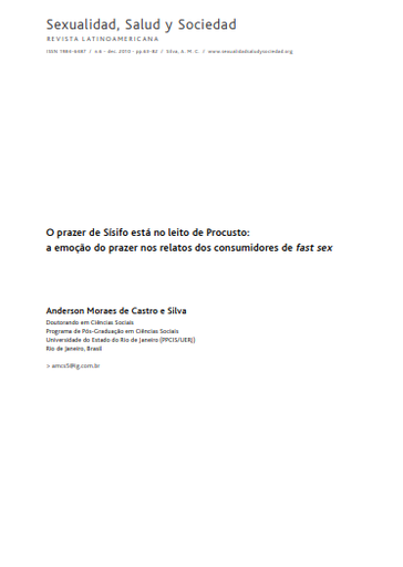 O prazer de Sísifo está no leito de Procusto: a emoção do prazer nos relatos dos consumidores de fast sex