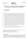 Conceptual and operational definitions of the defining characteristics of the nursing diagnosis Disturbed Sleep Pattern