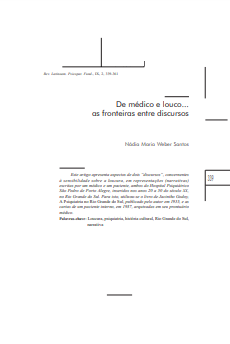 De médico e louco... as fronteiras entre discursos