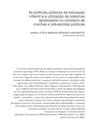 As políticas públicas de educação infantil e a utilização de sistemas apostilados no cotidiano de creches e pré-escolas públicas