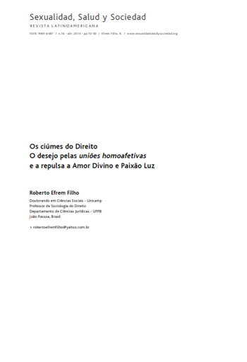 Os ciúmes do direito: o desejo pelas uniões homoafetivas e a repulsa a Amor Divino e Paixão Luz