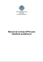 Manual de normas UFPel para trabalhos acadêmicos