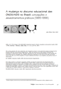 A mudança no discurso educacional das ongs/aids no Brasil: concepções e desdobramentos práticos (1985-1998)