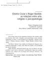 Osório Cezar e Roger Bastide: as relações entre arte, religião e psicopatologia