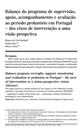 Balanço do programa de supervisão, apoio, acompanhamento e avaliação ao período probatório em Portugal: dos eixos de intervenção a uma visão prospetiva