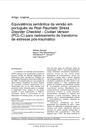 Equivalência semântica da versão em português da Post-Traumatic Stress Disorder Checklist - Civilian Version (PCL-C) para rastreamento do transtorno de estresse pós-traumático