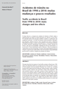 Acidentes de trânsito no Brasil de 1998 a 2010: muitas mudanças e poucos resultados