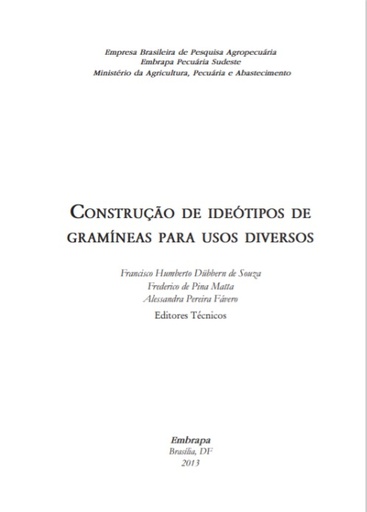 Construção de ideótipos de gramíneas para usos diversos