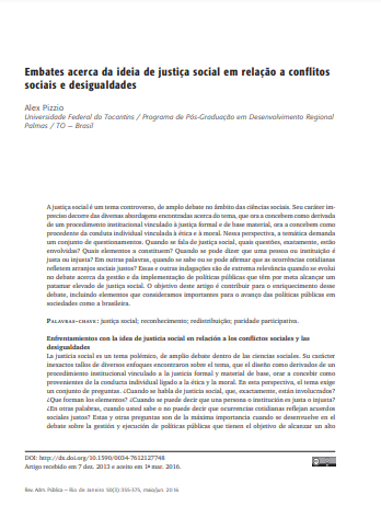 Embates acerca da ideia de justiça social em relação a conflitos sociais e desigualdades