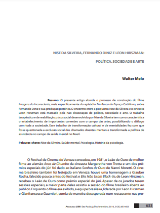 Nise da Silveira, Fernando Diniz e Leon Hirszman: política, sociedade e arte