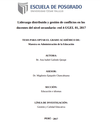 Liderazgo distribuido y gestión de conflictos en los docentes del nivel secundario: Red 4-UGEL 01, 2017