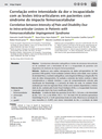 Correlation between Intensity of Pain and Disability Due to Intra-articular Lesions in Patients with Femoroacetabular Impingement Syndrome