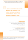 A produção científica em gestão de operações no Brasil: uma análise de temas, autores e instituições de pesquisa no período entre 2001 e 2010