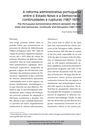A reforma administrativa portuguesa entre o Estado Novo e a Democracia: continuidades e rupturas (1967-1978)
