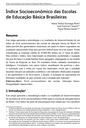 Índice socioeconômico das escolas de educação básica brasileiras