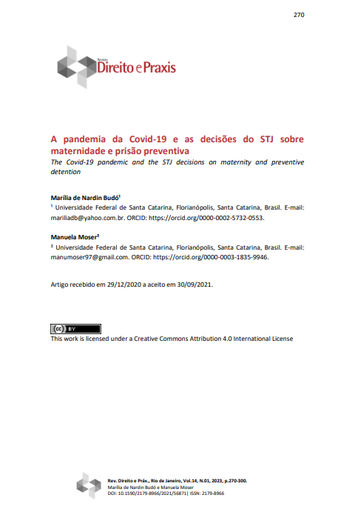 A pandemia da Covid-19 e as decisões do STJ sobre maternidade e prisão preventiva