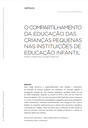 O compartilhamento da educação das crianças pequenas nas instituições de educação infantil