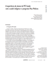 A experiência de alunos do PET-Saúde com a saúde indígena e o programa Mais Médicos