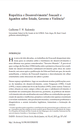 Biopolítica e Desenvolvimento? Foucault e Agamben sobre Estado, Governo e Violência