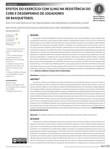 EFFECTS OF SLING EXERCISE ON THE CORE ENDURANCE AND PERFORMANCE OF BASKETBALL PLAYERS