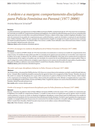 A ordem e a margem: comportamento disciplinar para Polícia Feminina no Paraná (1977-2000)