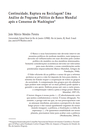 Continuidade, Ruptura ou Reciclagem? Uma Análise do Programa Político do Banco Mundial após o Consenso de Washington