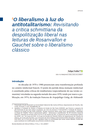 O liberalismo à luz do antitotalitarismo: Revisitando a crítica schmittiana da despolitização liberal nas leituras de Rosanvallon e Gauchet sobre o liberalismo clássico