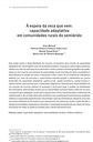 À espera da seca que vem: capacidade adaptativa em comunidades rurais do semiárido