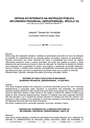 DEFESA DO INTERNATO NA INSTRUÇÃO PÚBLICA SECUNDÁRIA PROVINCIAL (SERGIPE/BRASIL, SÉCULO 19)