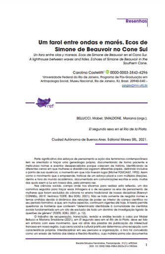 Um farol entre ondas e marés. Ecos de Simone de Beauvoir no Cone Sul