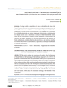 (RE)ORGANIZAR O TRABALHO PEDAGÓGICO EM TEMPOS DE COVID-19: NO LIMIAR DO (IM)POSSÍVEL