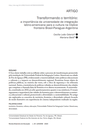 Transformando o território: a importância da universidade de integração latino-americana para a cultura na tríplice fronteira Brasil-Paraguai-Argentina