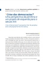 Crise das democracias? Uma perspectiva da periferia e um projeto de esquerda para o século XXI