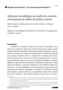 Aplicação metodológica da análise de conteúdo em pesquisas de análise de política externa