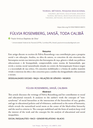 FÚLVIA ROSEMBERG, IANSÃ, TODA CALIBÃ