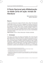 O Pacto Nacional pela Alfabetização na Idade Certa em ação: revisão de literatura