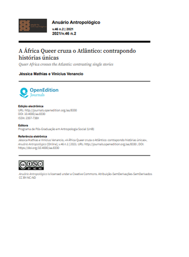 A África Queer cruza o Atlântico: contrapondo histórias únicas