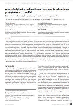 A contribuição dos polimorfismos humanos do eritrócito na proteção contra a malária