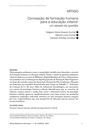 Concepção de formação humana para a educação infantil: um estado da questão