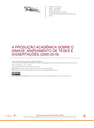 A PRODUÇÃO ACADÊMICA SOBRE O SIMAVE: MAPEAMENTO DE TESES E DISSERTAÇÕES (2000-2019)