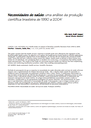 Necessidades de saúde: uma análise da produção científica brasileira de 1990 a 2004