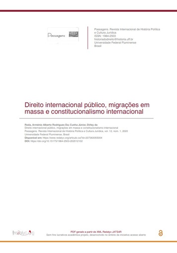 Direito internacional público, migrações em massa e constitucionalismo internacional