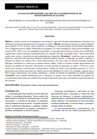 Avaliação histoquímica da mucosa gastrointestinal de ratos expostos ao álcool